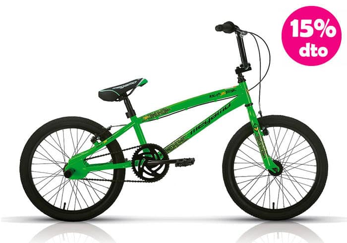 Bicicleta INFANTIL MEGAMO BLAZER BMX verde 20